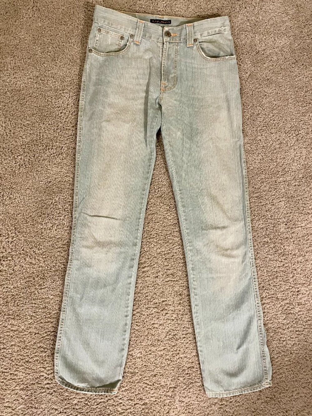 Nudie 30x34 Slim Jim Jeans (Iron Grey)